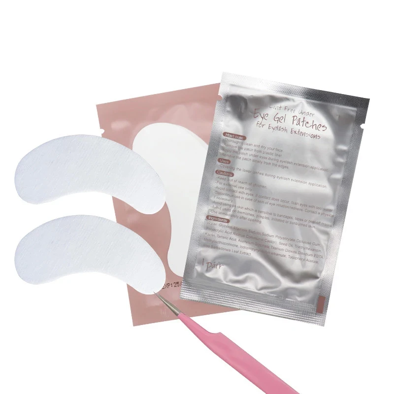 Eyelash Patches Eyelash Patch Eyelash Pads Eyelash Accessories Eyelash Extension Supplies Eye Patches 50 Pairs Eyelash Extension hydrogel eye patch Grafted false Lash Under Eye Gel Pad Stickers