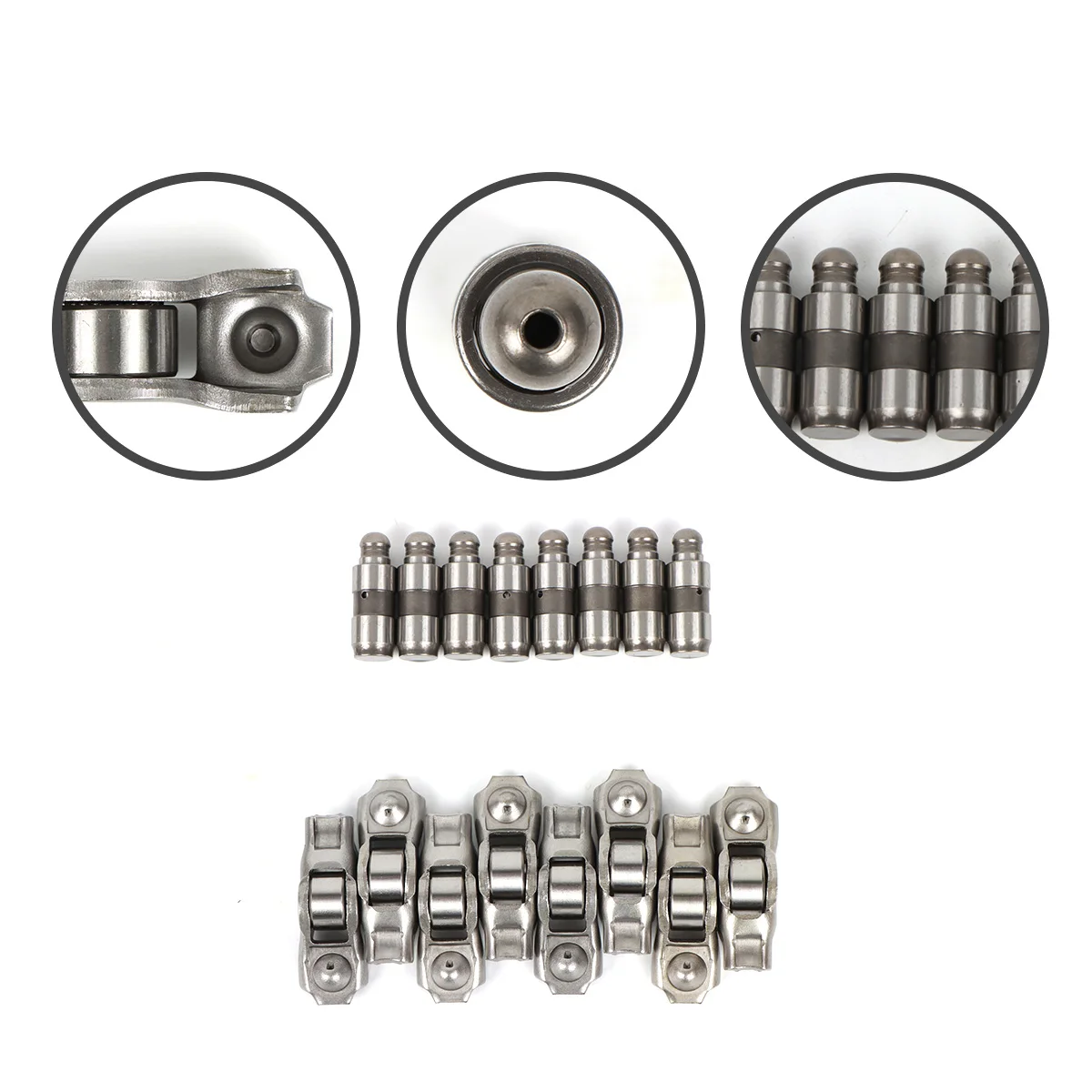 Rocker Arm Valve Lifter Kit 48pcs Rocker Arms & Valve LIfters Kit 5184296AH 5184332AA for 2011-2016 Chrysler Dodge Jeep Ram 3.6L V6 DOHC