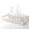 Balcony Non-slip Drying Rack Multifunctional Strong Load-bearing Capacity Multi-clamp Design Windproof Drying Rack 1