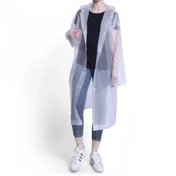 Durable Adult Waterproof Raincoat (White)