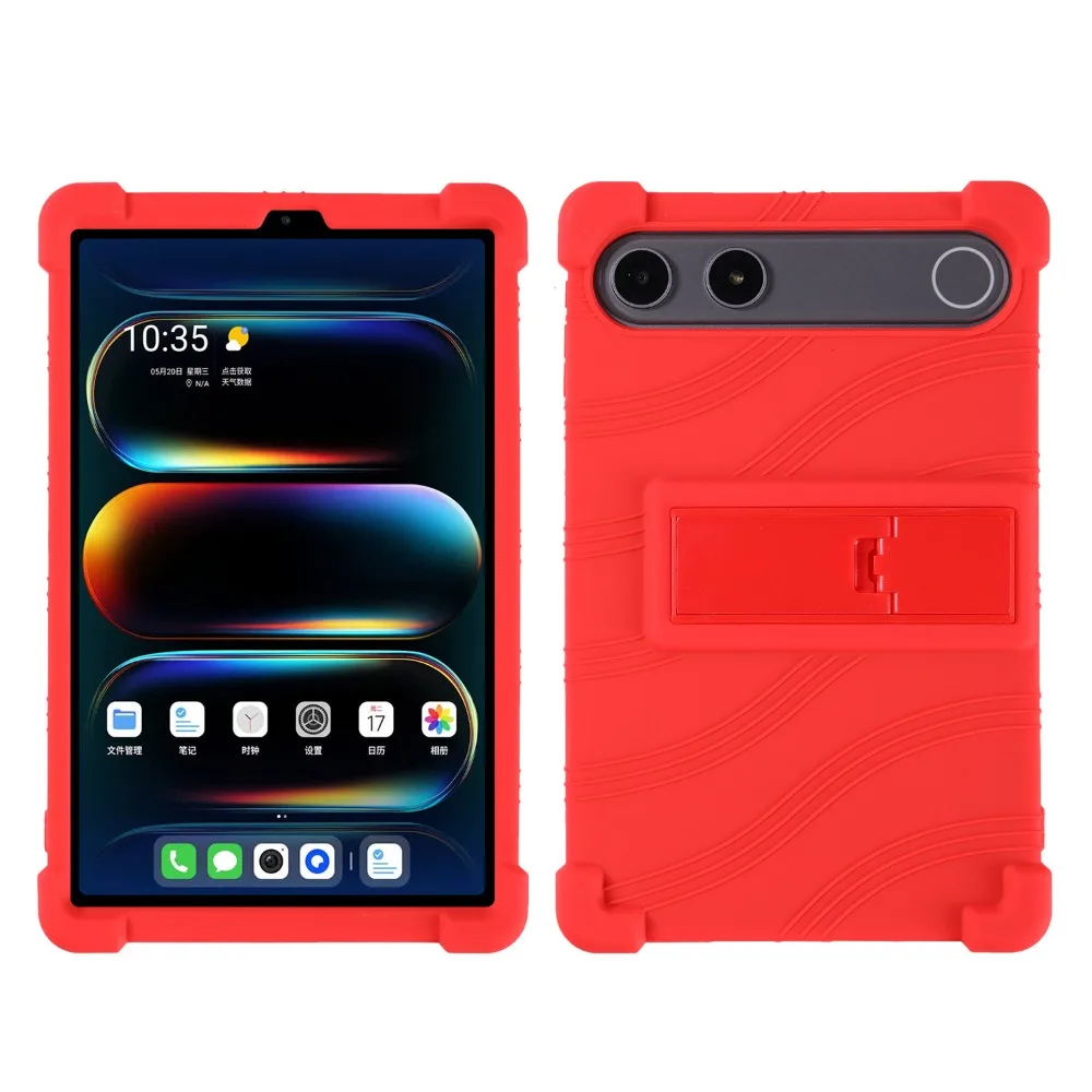 Shockproof Kickstand Silicone Tablet Case, 8.8 Portable and Durable Design
