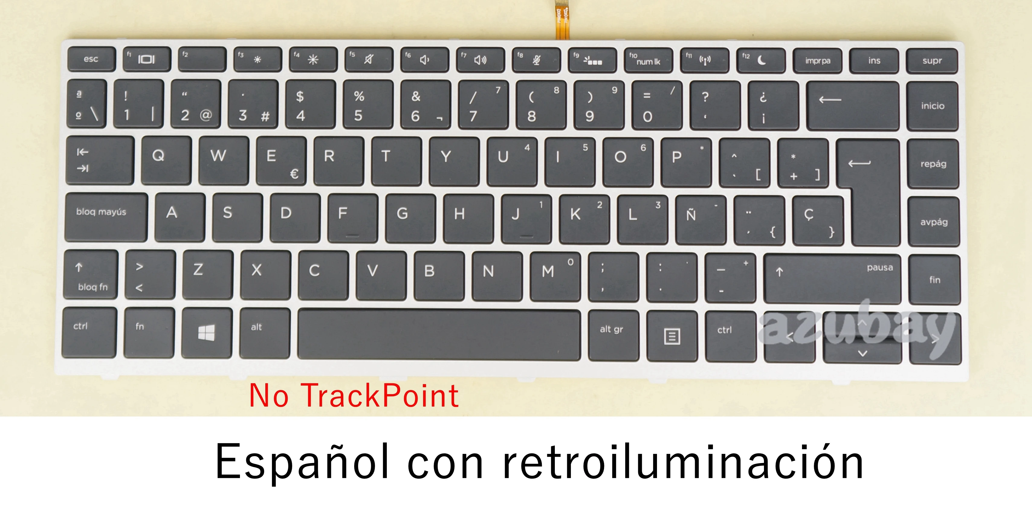 Br português la espanhol teclado portátil para