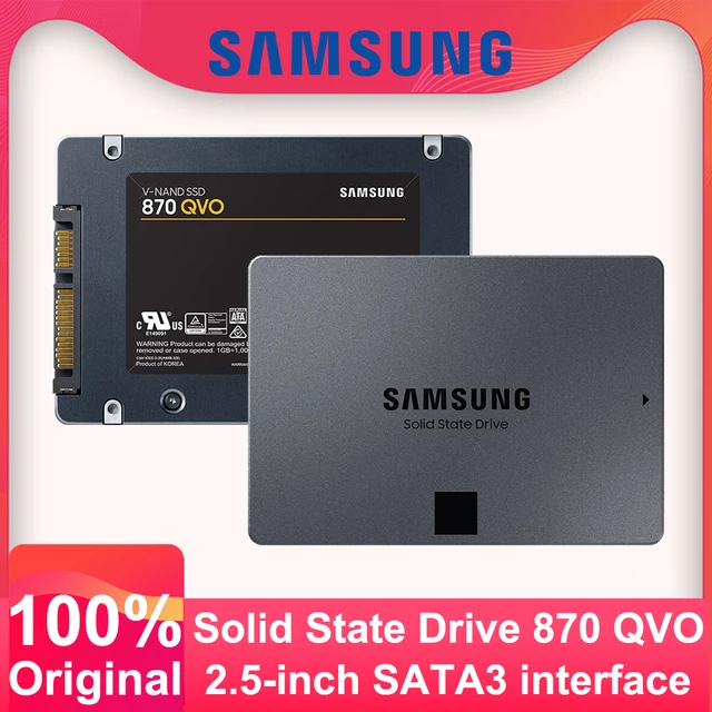 SAMSUNG SSD 870 QVO 2.5 SSD SATA 3 Hard Drive HDD 500GB SSD 1TB Internal  Solid State Drive 2tb 250gb Hard Disk 530Mbs HDD For PC - AliExpress