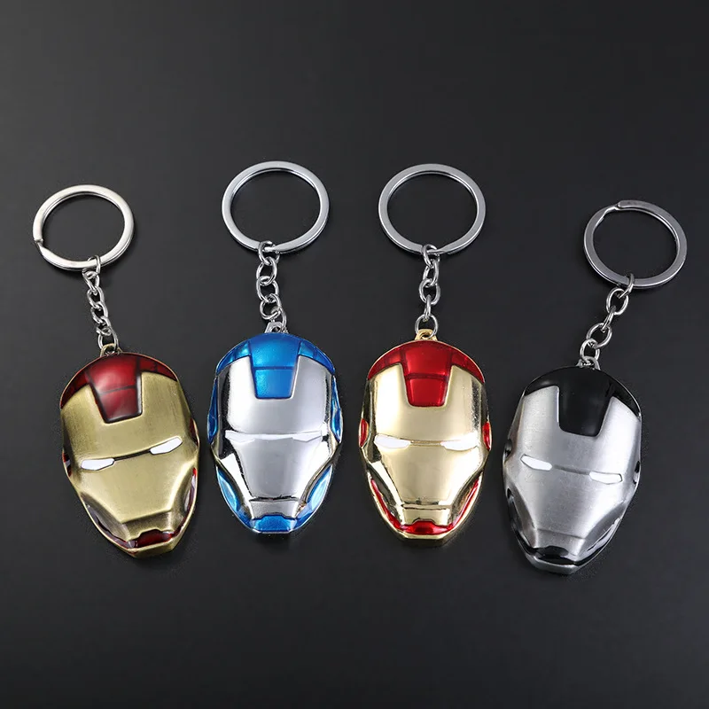 Marvel Superhero Iron Man Portachiavi Ciondolo Regalo Portachiavi Portachiavi