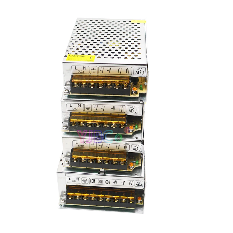 알루미늄 전원 공급 장치, LED 스트립 스위치 변압기, 110V, 220V 어댑터, 5V, DC 12V, 24V, 48V, 36V, 5A, 10A, 15A, 20A, 25A, 30A, 40A, 50A, 80