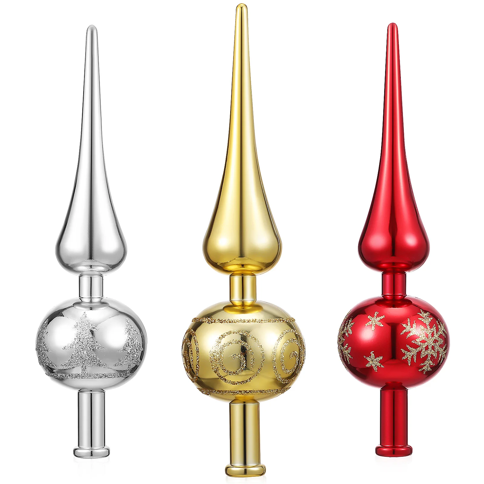 

Christmas Tree Toppers Tree Ornament Xmas Pendants for Christmas Decorations New Year Home Holiday Party Supplies