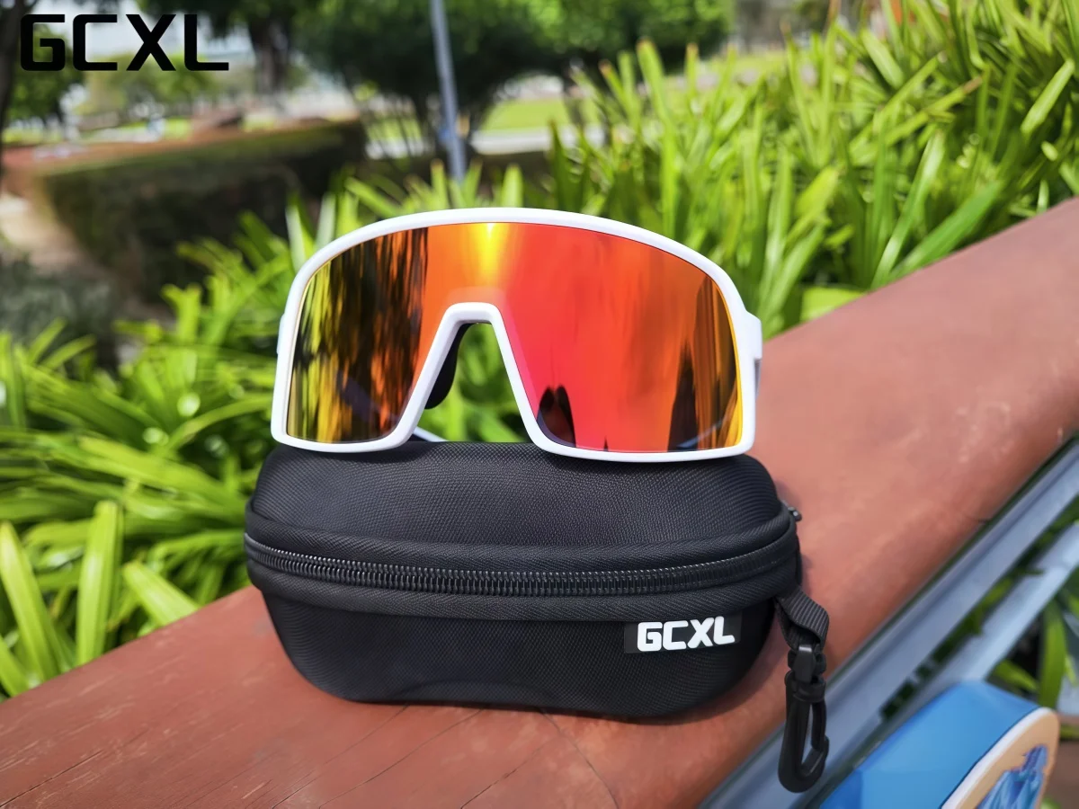 Cycling Sunglasses GCXL Photochromic UV400 for Outdoor Sports Men Women Running Driving