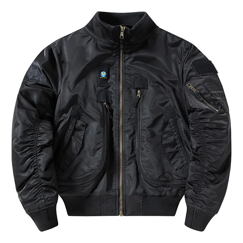 Male Winter Coat Top Ski Jacket Man Fashion Casual Militari Military Jacket for Men Cardigan Techwear Motorcycle Windbreak