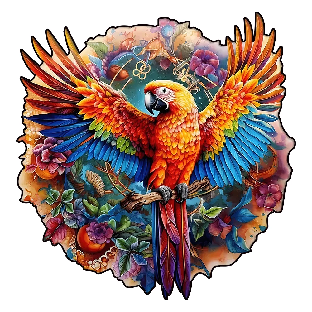Mysterious Blue Butterfly Animal Puzzles Jigsaw For Adults Kids 3D Puzzle Gift Interactive Famliy Games Toy 6