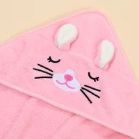 Cartoon Baby Bath Towels Soft Newborn Hooded Towel Blanket Wrap for Boys Girls 5