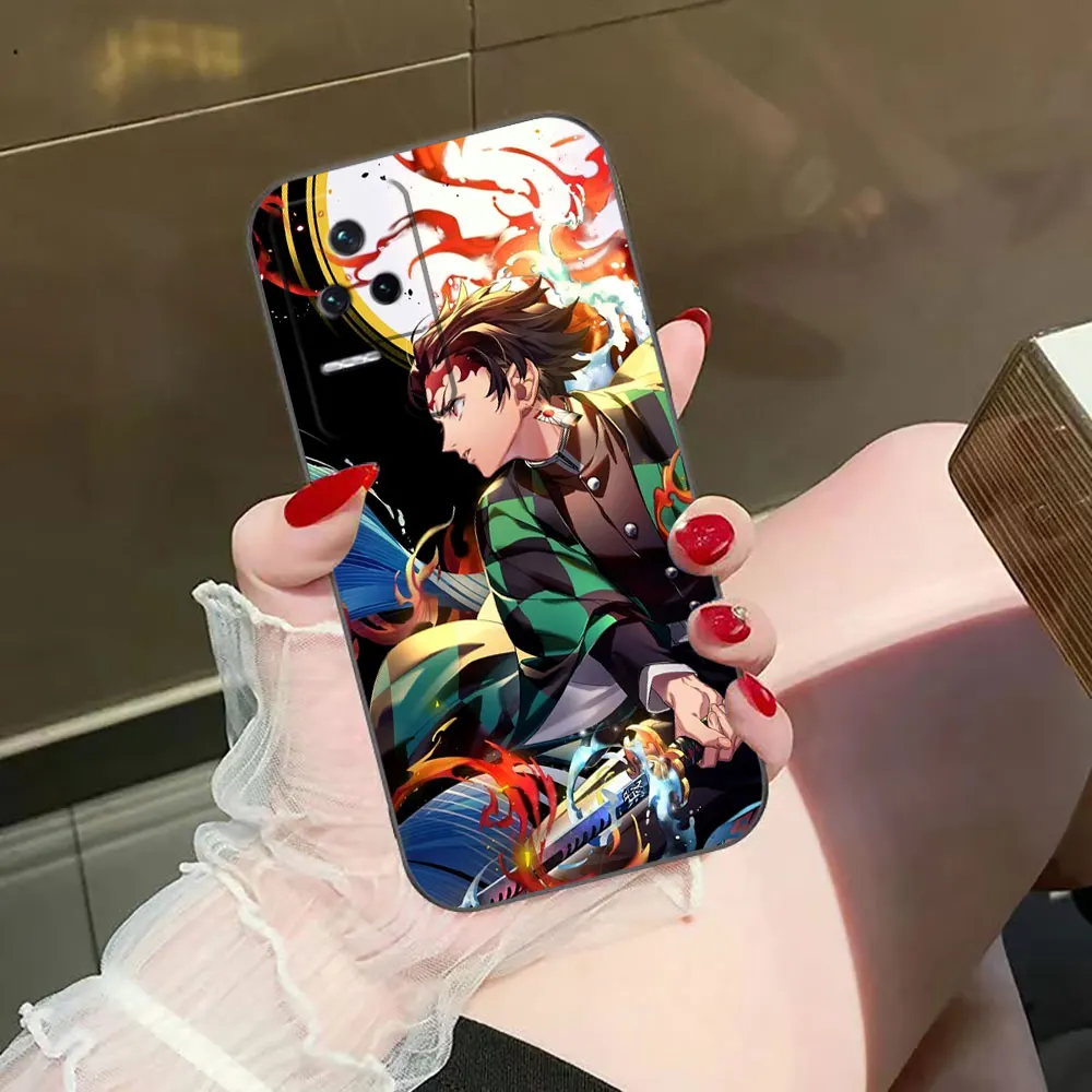 Anime Demons Slayers Tanjiro Themed Phone Case Cover
