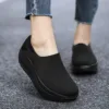 Woman Flat Bottom Mesh Shoes Non-slipped Soft-soled Shoes Gift for Christmas Birthday New Year 5
