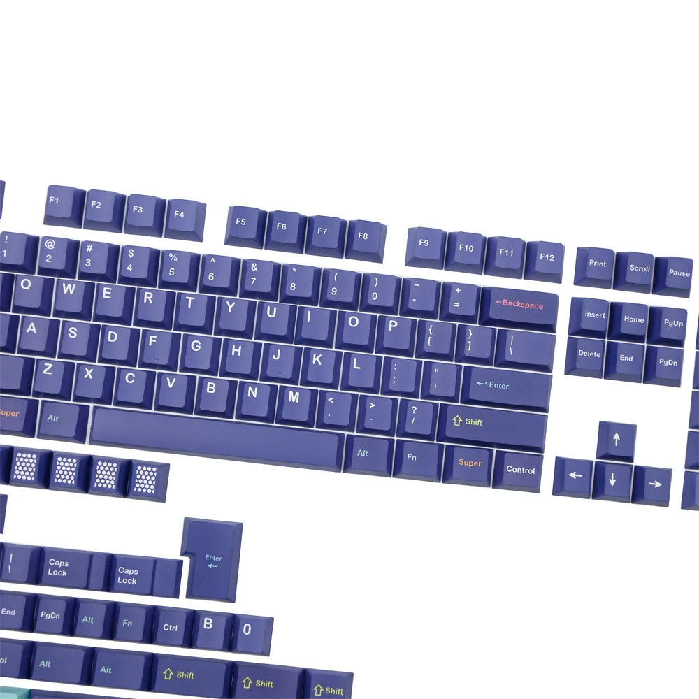 Keycap Teclado Mecânico Inglês Dye Sublimação Pbt Keycap para Gateron Pro Switch Série Gmk Perfil Cereja 140 Chaves - Imagem 3