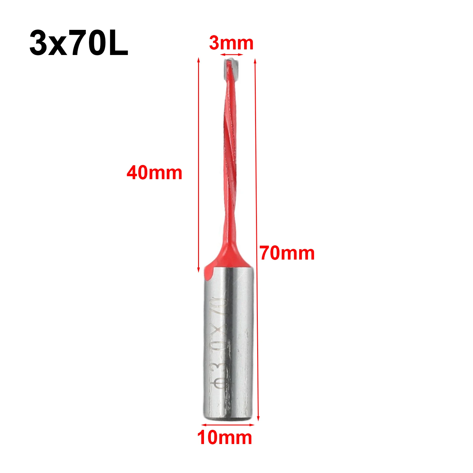 1PC 3-15mm Woodworking Drill Bit Hole Opener Three In Reversible Gang Drill 70mm For Wood Carving Machine Power Tools