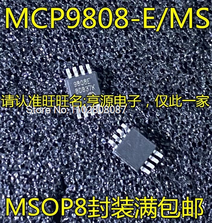 

MCP9808T-E/MS MCP9808-E/MS 9808E MCP4921-E/MS 4921E MSOP-8