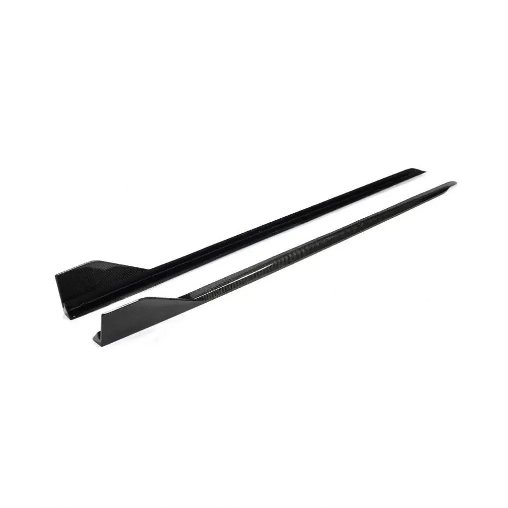For BMW F40 118i M135i Hatchback 20UP REAL CARBON Side Skirt Extension Spoiler