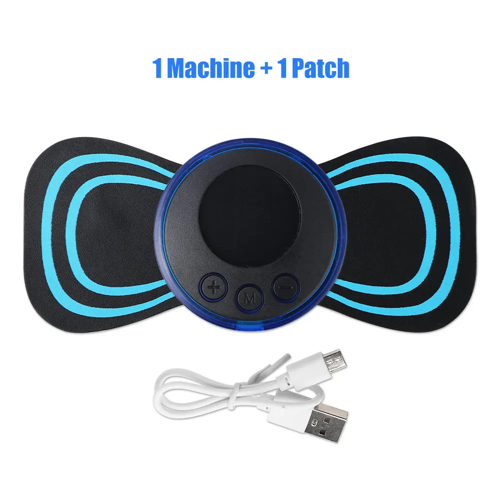 مدلك رقبة صغير محمول EMS نقالة رقبة كهربائية لتخفي...