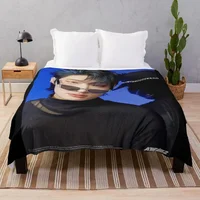 Mingi - Ateez Throw Blanket Bed linens Beautifuls christmas gifts Blankets 1