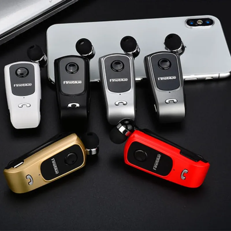 Фото Беспроводные наушники Fineblue F920, Bluetooth-гарнитура, наушники в форме лотоса с зажимом для провода, наушники-вкладыши для режима «свободные руки», выдвижные Наушники №4