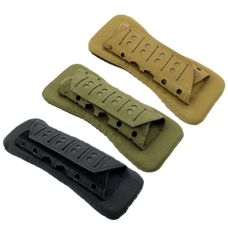 yunyun Lasers Cutting Tactic Vest Shoulder Strap Pads Shoulder Mesh Comfort Cushion Pad Protect Pads For Hunting Vest Backpack