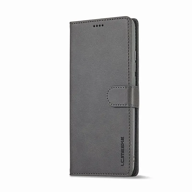 Luxury Vintage Leather Flip Wallet Case - Magnetic Cover for Xiaomi Redmi Note 9 Series