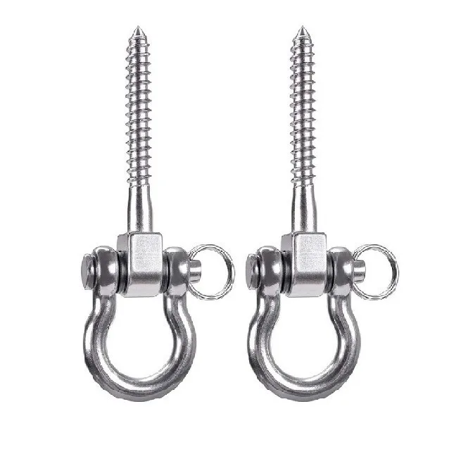 Gancio per amaca yoga HTMCK Tools Heavy Duty, gancio per sacco da sabbia, accessori per sedia sospesa per parco giochi, portico, amaca yoga - immagine 6