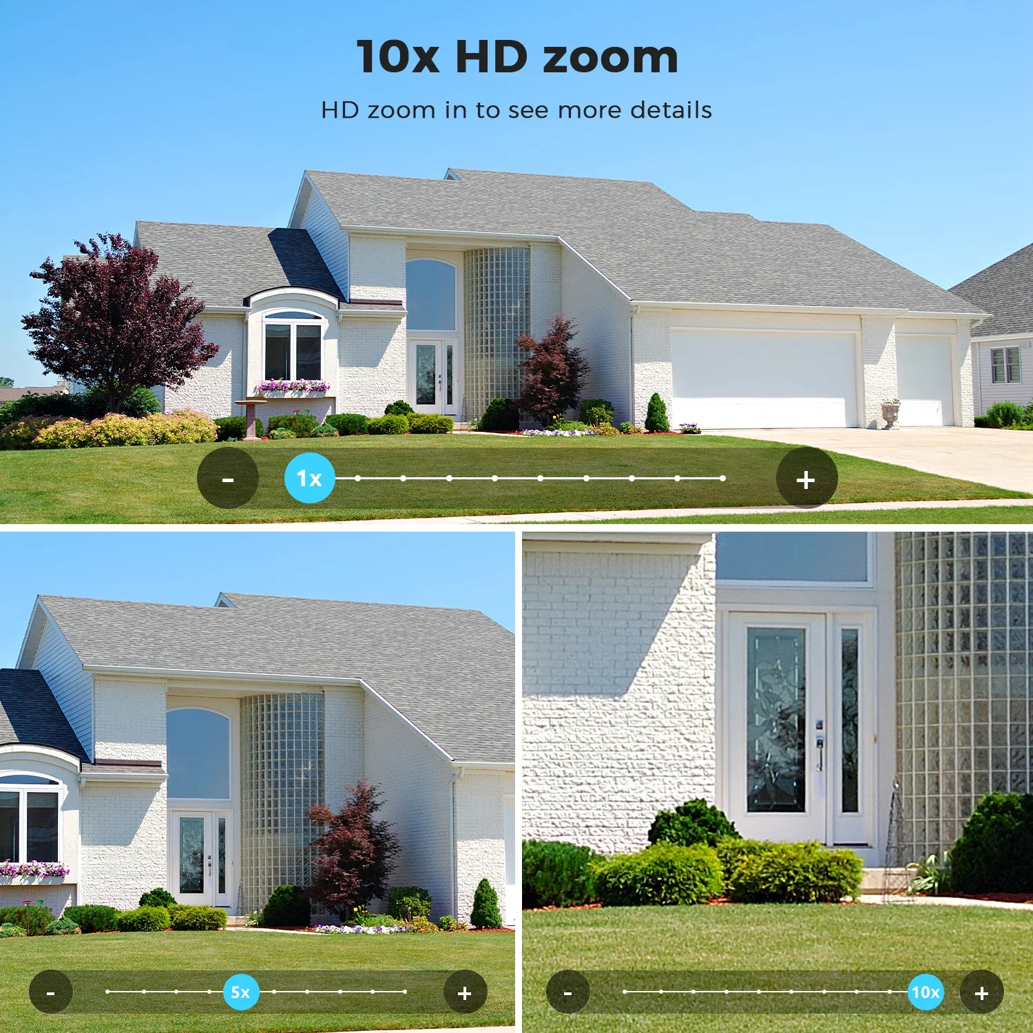 20MP 8K Four Lens Three Screens 10X Zoom PTZ Wifi IP Camera 10MP 5K Dual Lens Dual Screens Auto Tracking Outdoor Camera 5G WIFI 5