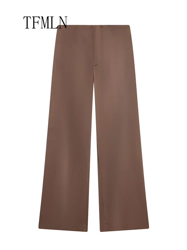 Elegan 2026 New Women Single Button Blazer Pant Suits Office Lady Notched Backless Coats Straight Long Pant Causal Outfits