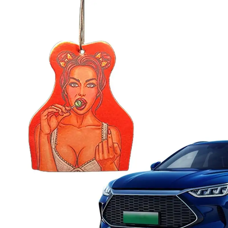 

Car Air Freshener Perfume Decoration Rearview Mirror Pendant Hanging Ornament For Auto Accessories