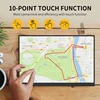 HGFRTEE 16inch Touch Portable Monitor 16:10 96%sRGB 350Cd/m² Second Screen For Laptop With Holder Stand Type-C HDMI-Compatible 4