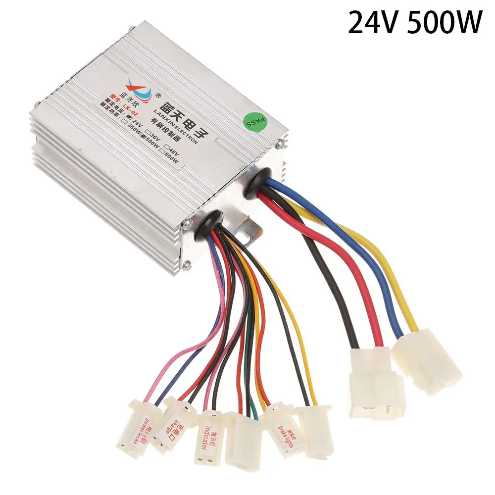 Electric Bicycle Brushed Controller - E-Bike Motor Accessory