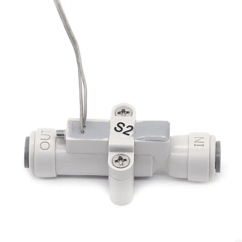 367D 1/4" Water Flow Sensor Food-grade Switch Flowmeter Fluid Meter Lightweight Easy Installation Used for Water Dispenser