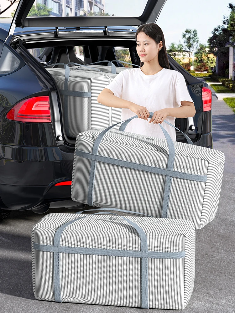1PC large capacity storage bag for bedroom dormitory clothes quilt foldable dust bag storage locker storage bag trunk sorting 2