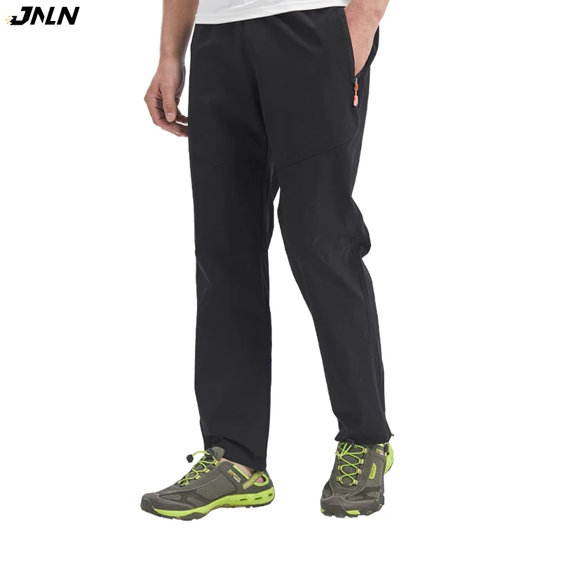 Jnln Pantaloni Da Trekking Estivi Da Uomo Campeggio Trekking Corsa Arrampicata Pantaloni Impermeabili Elasticità Pantaloni Da Alpinismo Leggeri