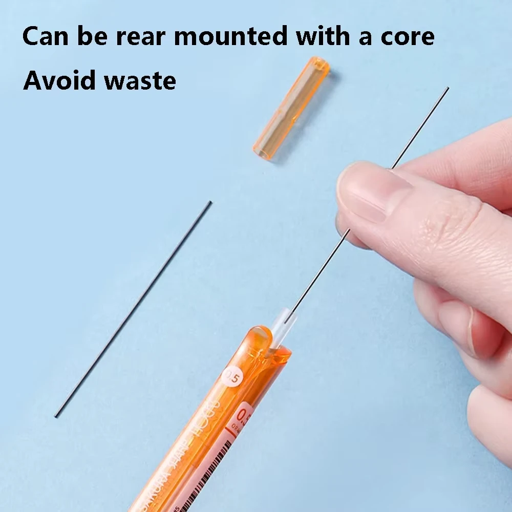 Sakura Mechanical Pencil 0.5mm/0.7mm Student Automatic Pencil School Acsesories Back For Students School Office Stationery 5