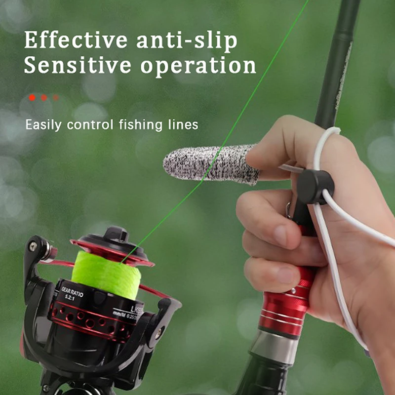 Anti-Slip Fishing Single Finger Gloves Protector Breathable Anti-Cut Fishing Gloves Carp Outdoor Tackle Accessories fishing gloves