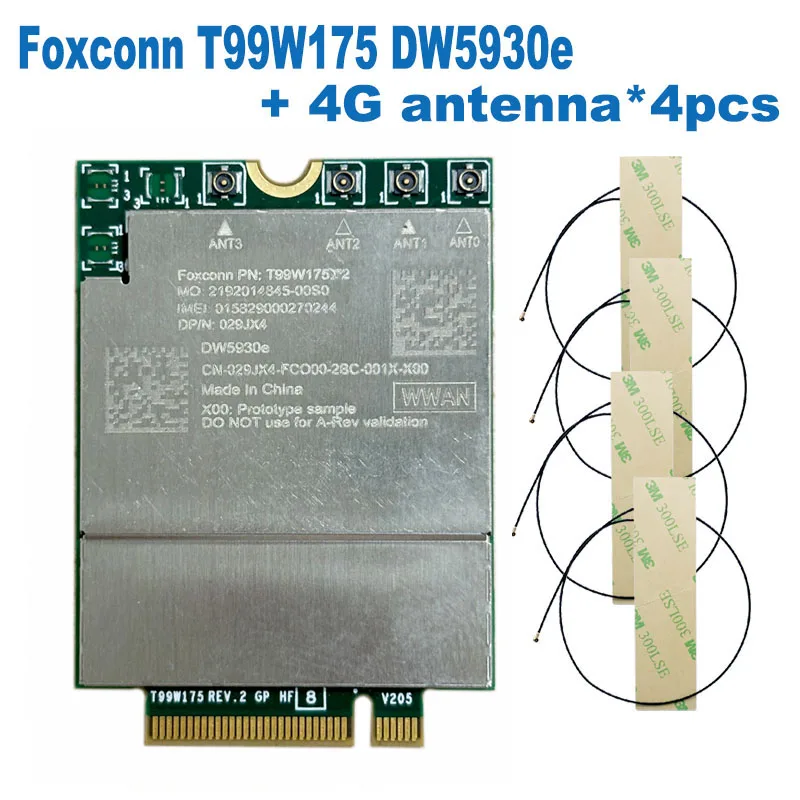 para Laptop Dell Latitude 5430 7330 Lte Módulo 5g Dw5930e X55 5g T99w175 dp n 0k1ycw
