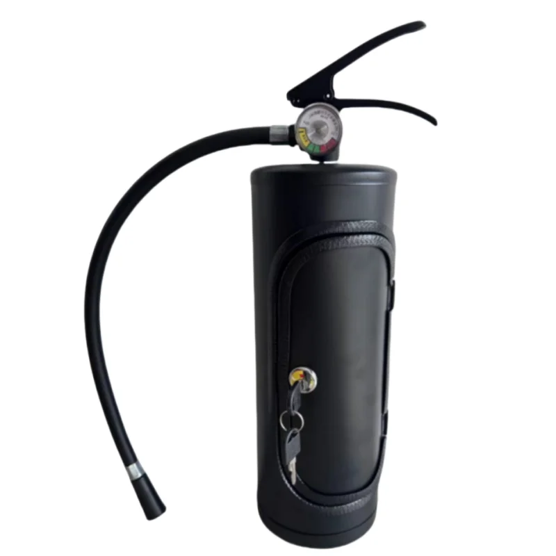 Mini Fire Extinguisher Storage Wine Storage Fire Extinguisher Wine Box Desktop Firefighter Decoration mini storage boxes