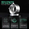ITOP Coffee Grinder SEO 48mm Conical Burr Stepless Fineness Adjustment Suitable for Pour-over, Espresso, etc. Magnetic Cup& Lid 4