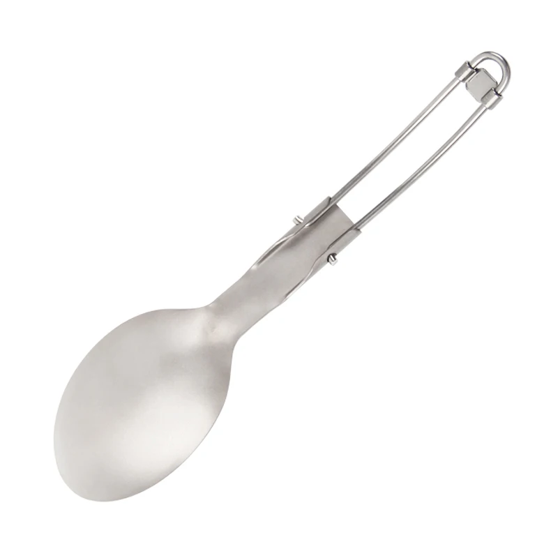 Keith Titanium Soup Spoon Backpacking Utensil Cutlery Useful Outdoor EDC Portable Mini Folding Tableware Ti5315