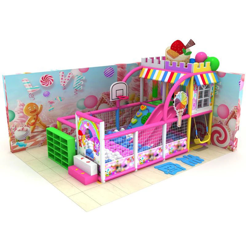 

YLWCNN Kids Indoor Playground Mini Maze For Party Garden Slide Game Baby Ball Pool Fence Small Park Infant Toys