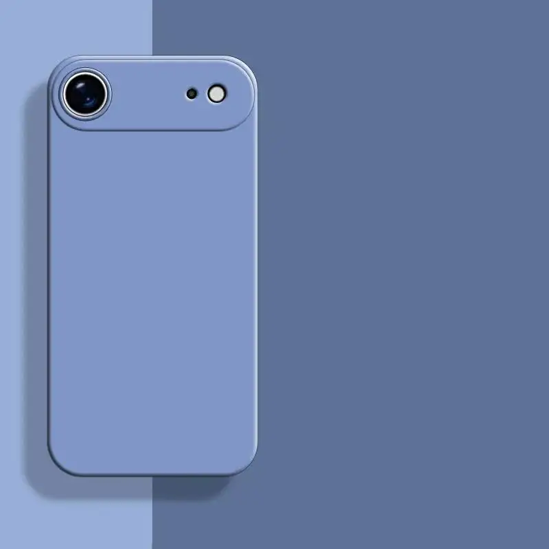 Premium Shockproof Liquid Silicone Rubber Back Cover for iPhone - Original AIR Case Design