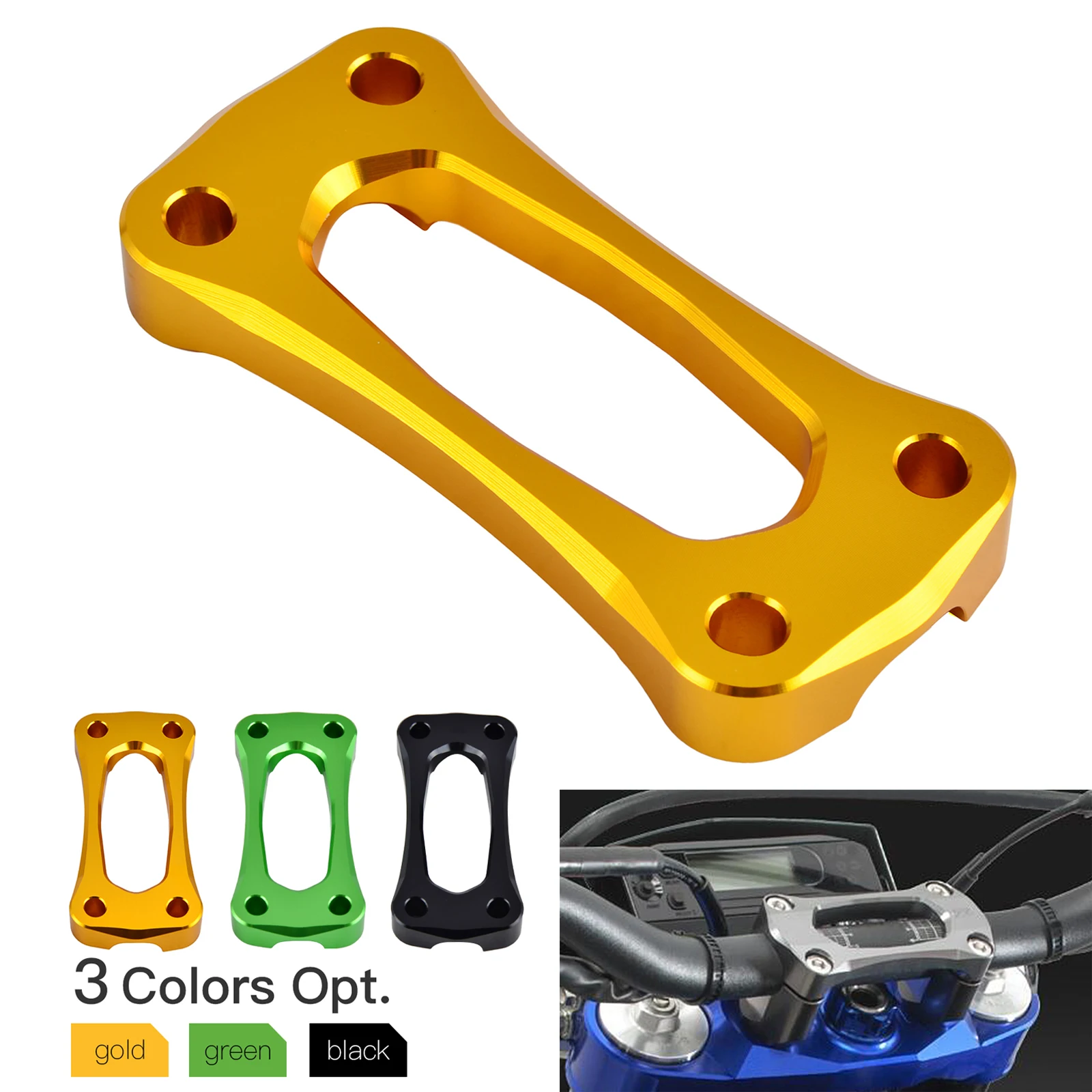 7822MMMotorcycleHandlebarRiserBarMountHandleClampForSuzuki