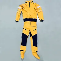 Front Entry Waterproof Full Drysuit Detachable Hooded Dry Suit Clothing for Kayaking Paddling Rafting Canoeing Sailling Kitesurf 1