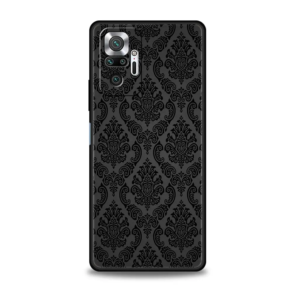 Gothic Style Black Lip Soft TPU Phone Case