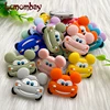10pcs Silicone Teeth Food Grade Mini Silicone Car Baby Cartoon Tooth Beads for DIY Necklace Chain Accessories 3