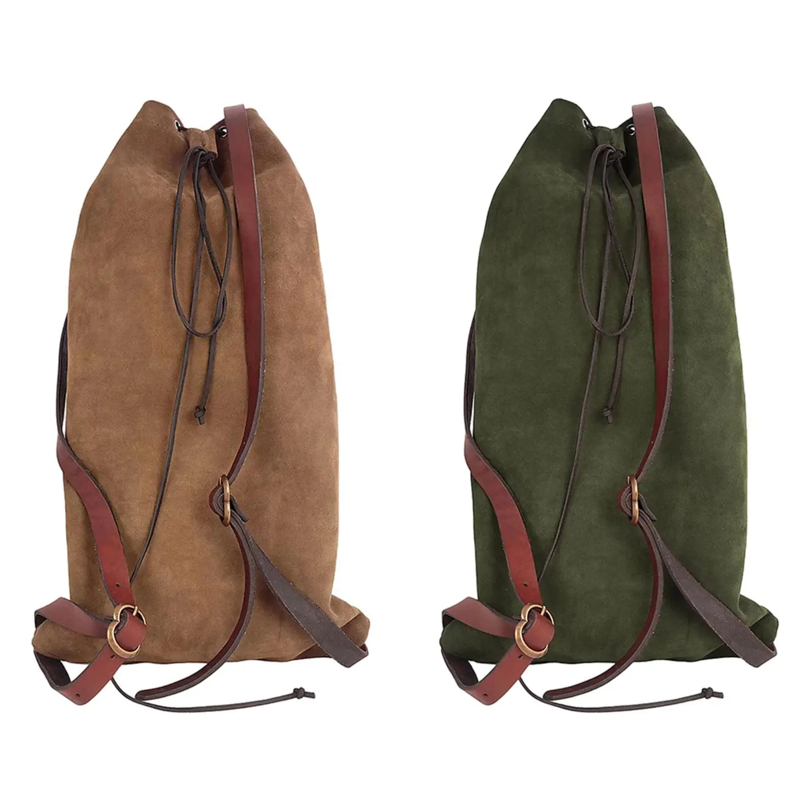 Medieval Backpack Large Capacity Unique Retro Belt Bag Fanny Pack Waist Pack Bag for Running Hiking Traveling Camping Climbing