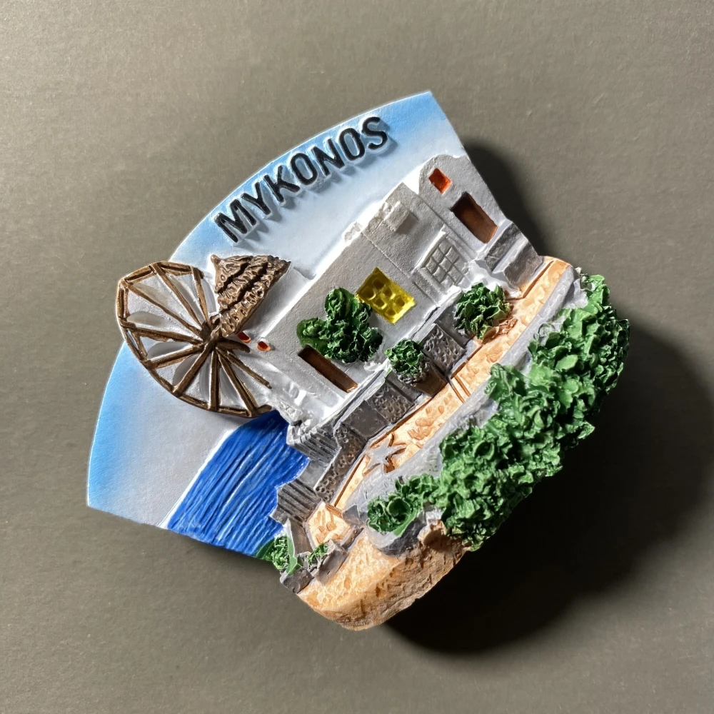 Description Picture 5 of itemEurope Greece 3D Fridge Magnets Tourism Souvenir Refrigerator Magnets Sticker Collection Handicraft Decoration
