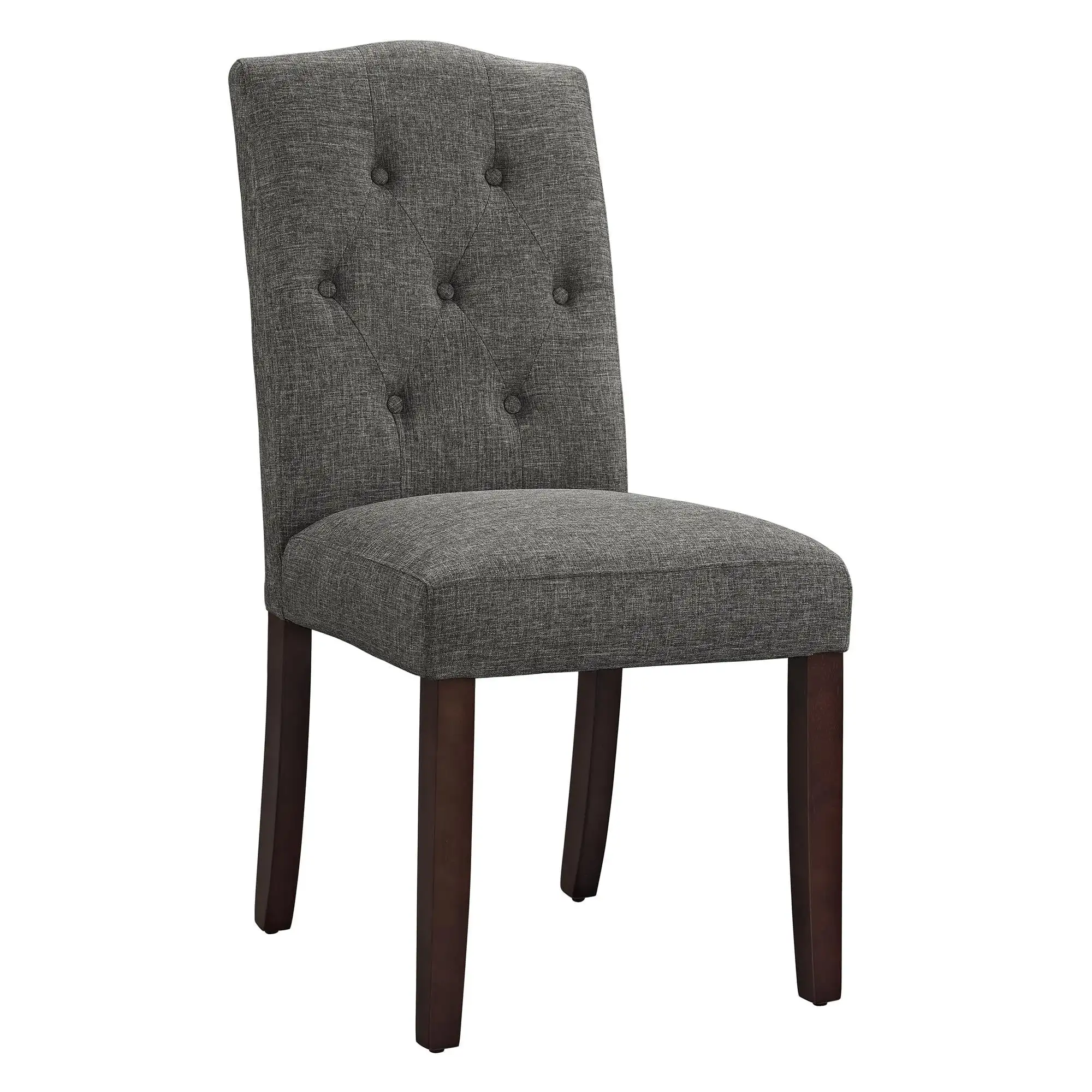 

Modern Parsons Upholstered Tufted Dining Room Chair in Beige,Taupe&Gray
