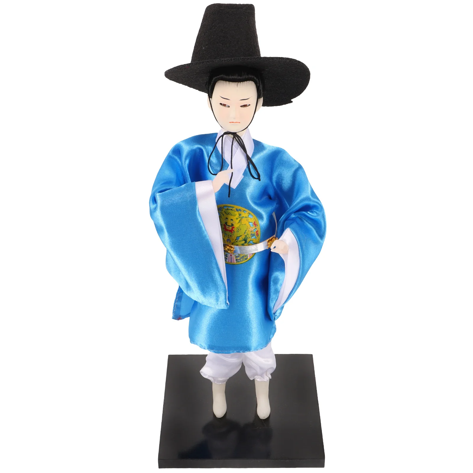 

Искусственная традиционная фигурка Hanbok, украшение, подарок, Мужская фигурка, поделки